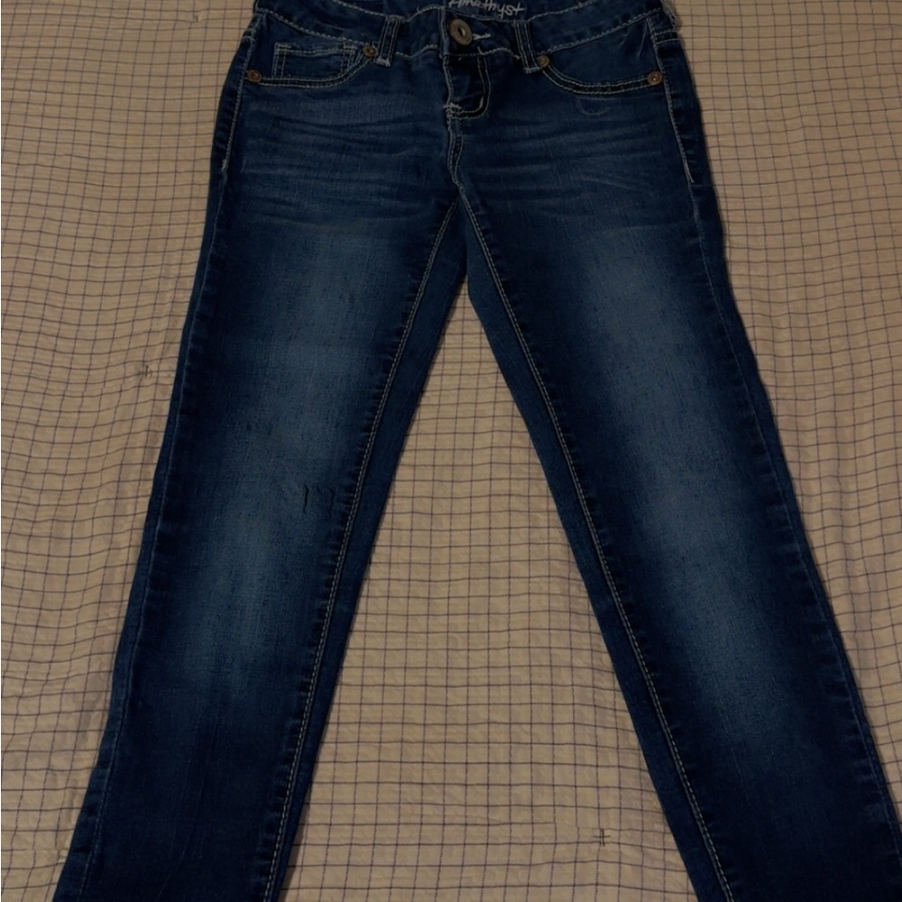 Amethyst Jeans Dark Blue Skinny Jeans